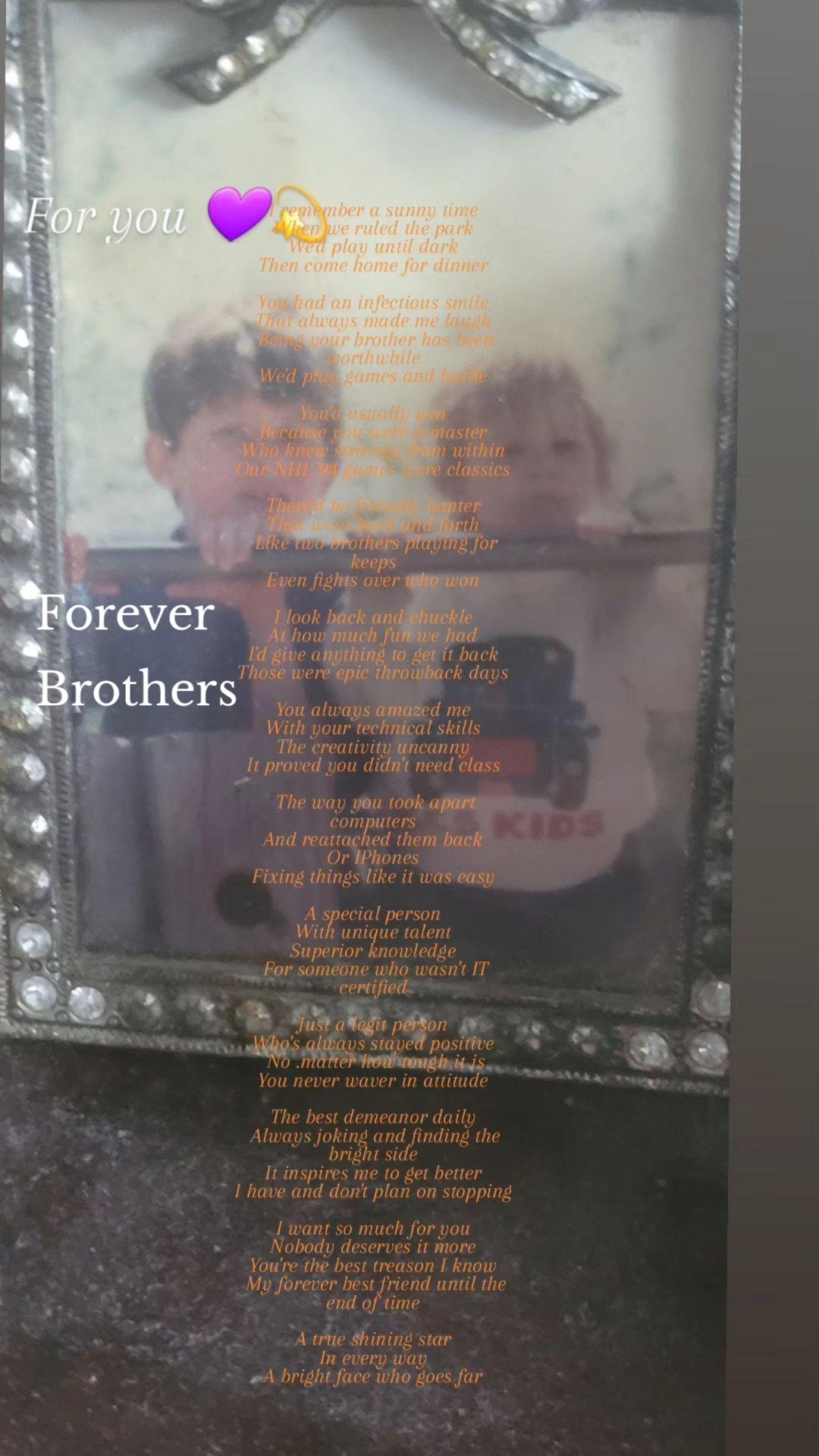 Forever 
Brothers 
